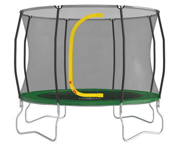 Trampoline de jardin avec filet de sécurité, Ø 305 cm