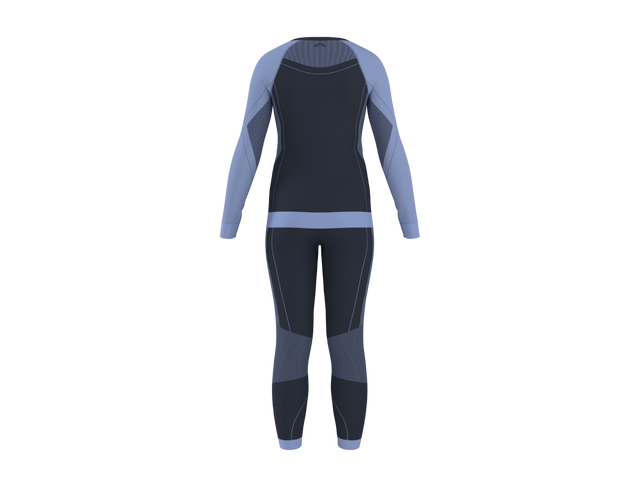 Sous-vêtements fonctionnels sans coutures enfants, 2 pièces