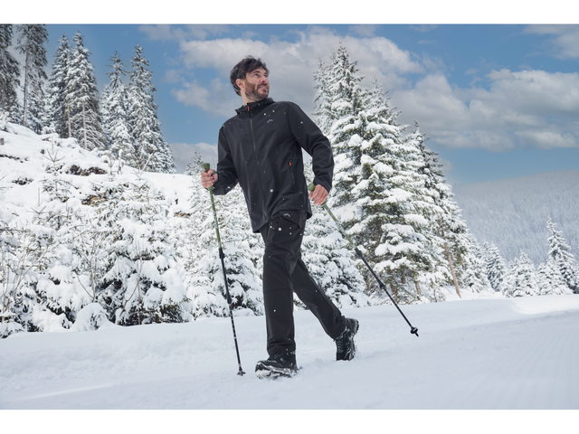Veste softshell thermique homme