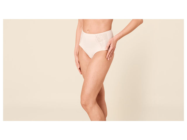 Lot de 2 culottes gainantes à dentelle femme