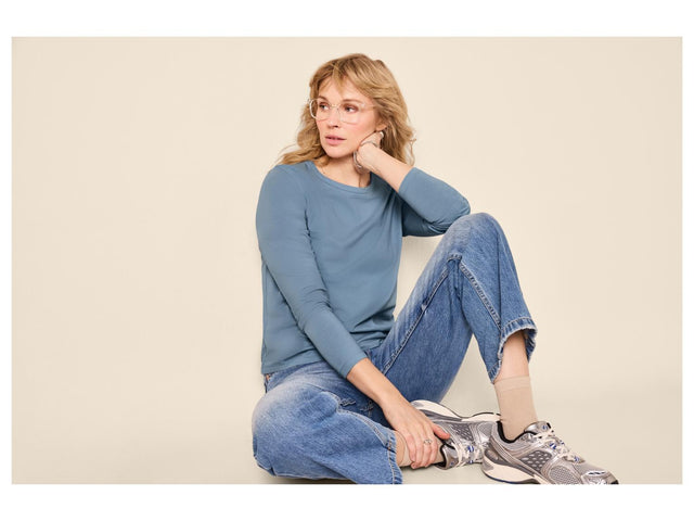 Lot de 2 t-shirts à manches longues femme
