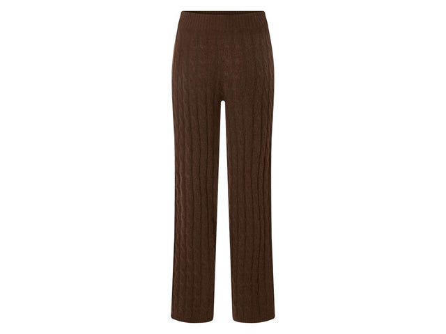 Pantalon en maille fine femme
