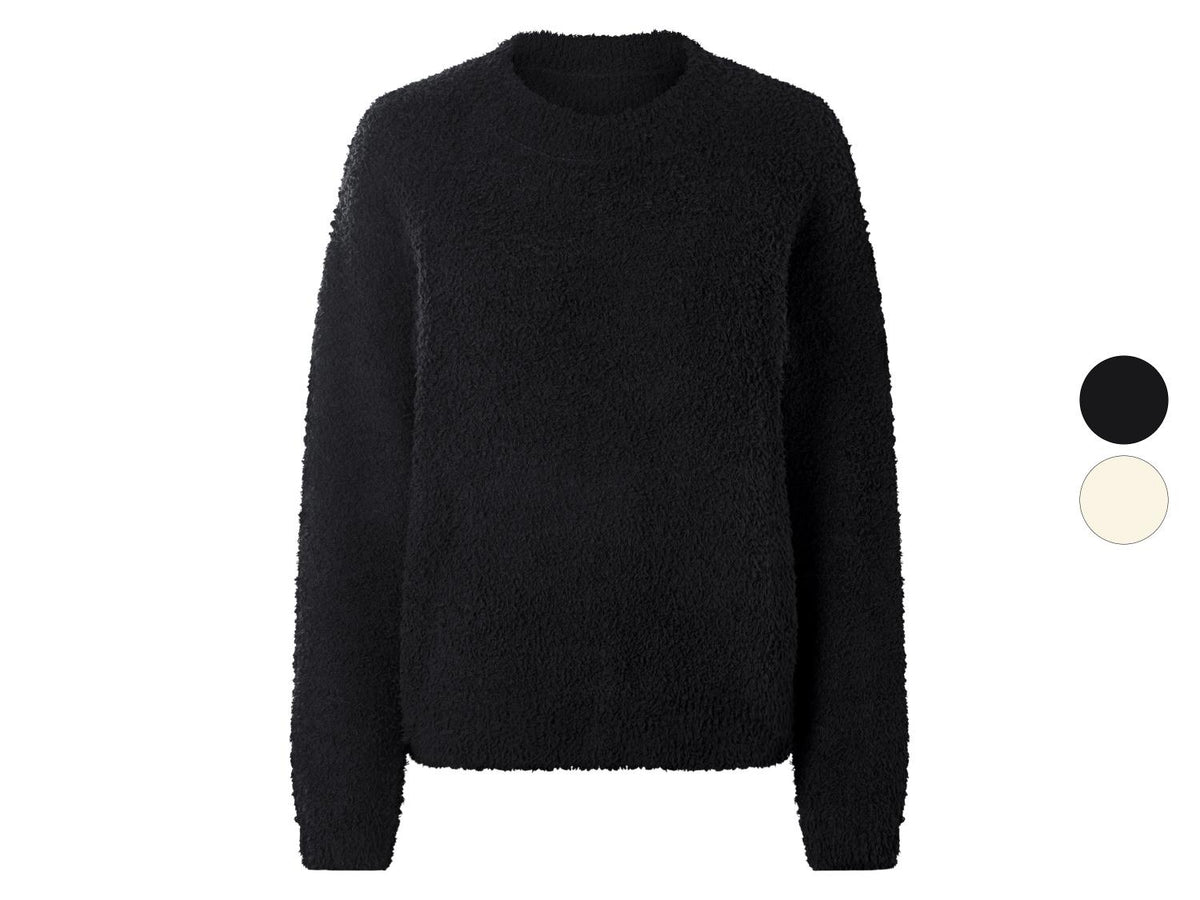 Pull en peluche femme