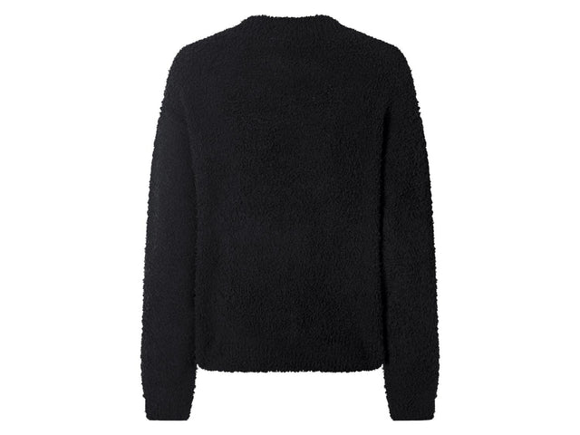 Pull en peluche femme