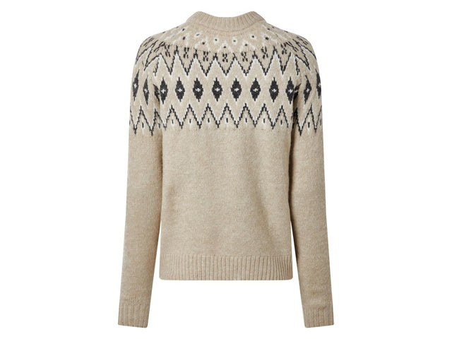 Pull-over en grosse maille femme