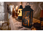 Lanterne d'Halloween LED, avec effet clignotant