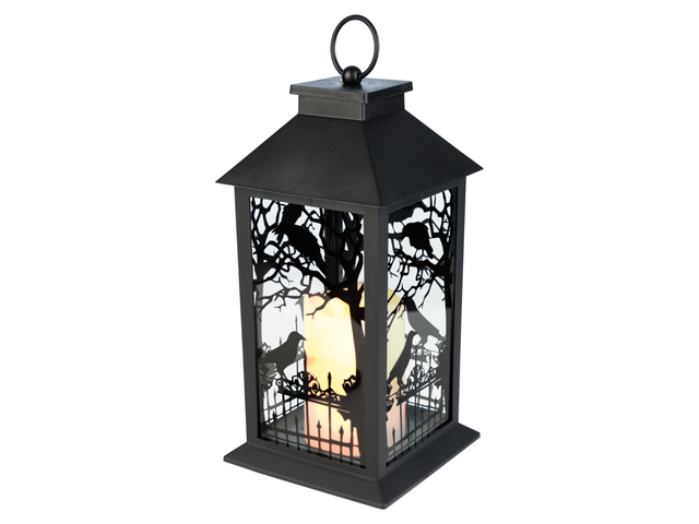 Lanterne d'Halloween LED, avec effet clignotant