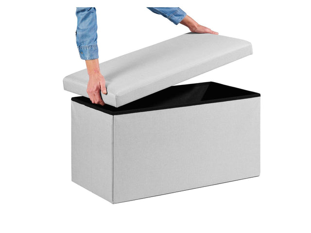 Pouf avec rangement