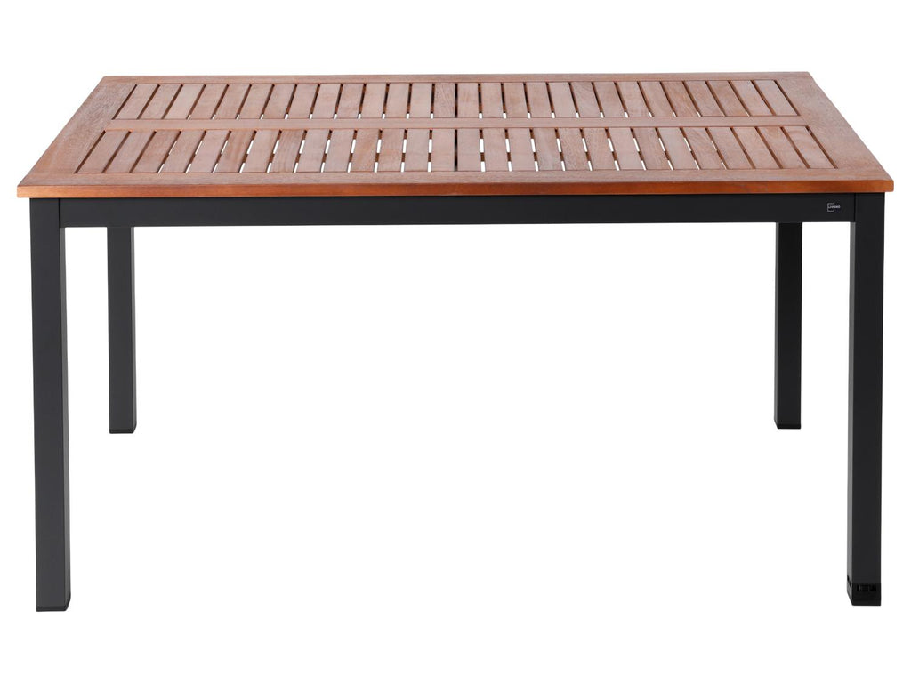 Table de jardin + Lot de 4 fauteuils en résine tressée Valencia