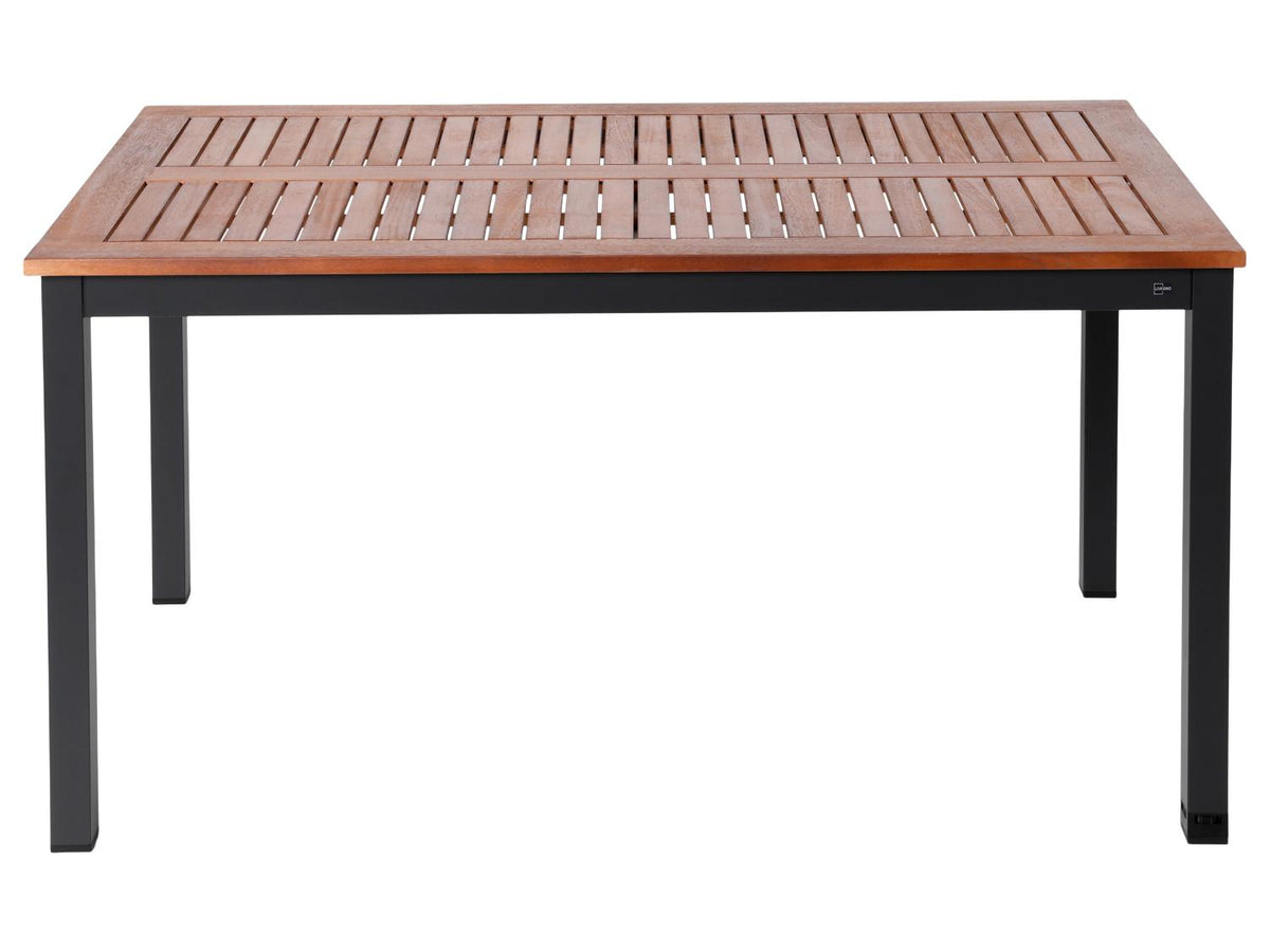 Table de jardin + Lot de 4 fauteuils en résine tressée Valencia