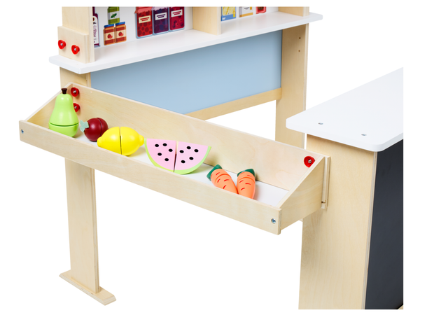 Épicerie en bois