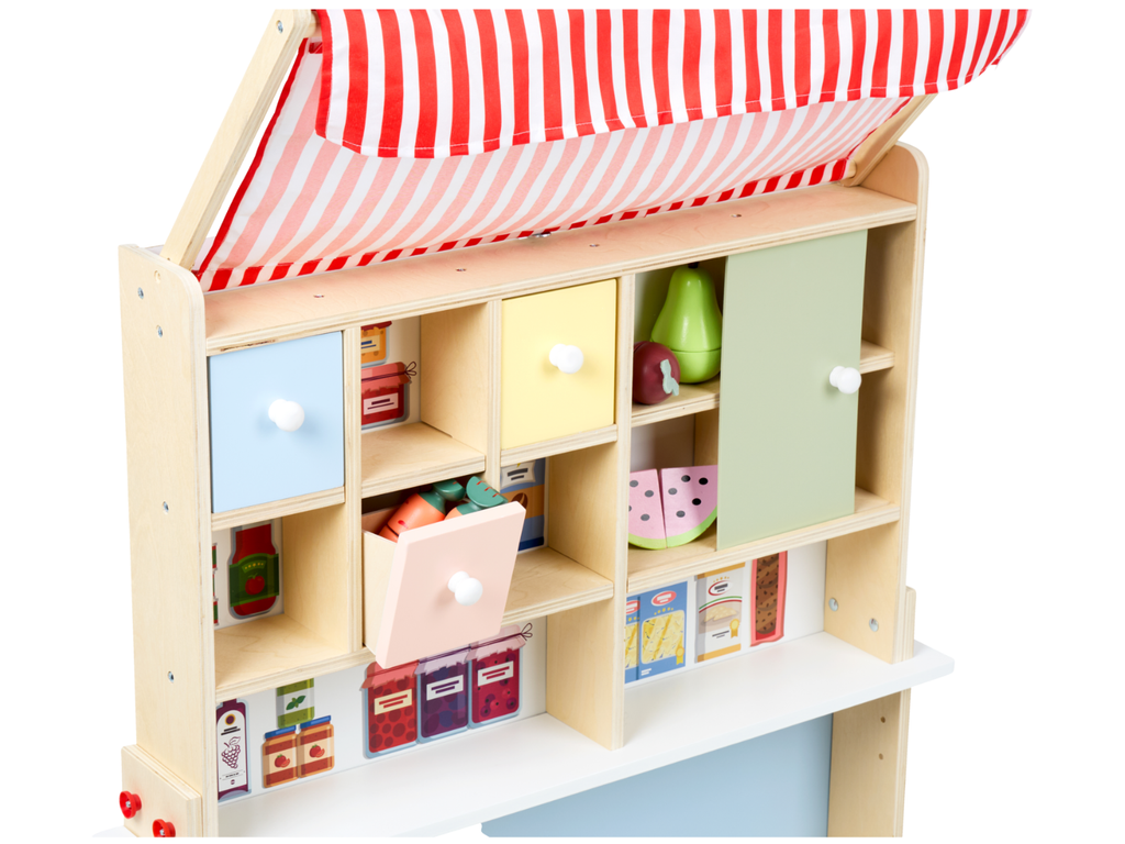 Épicerie en bois