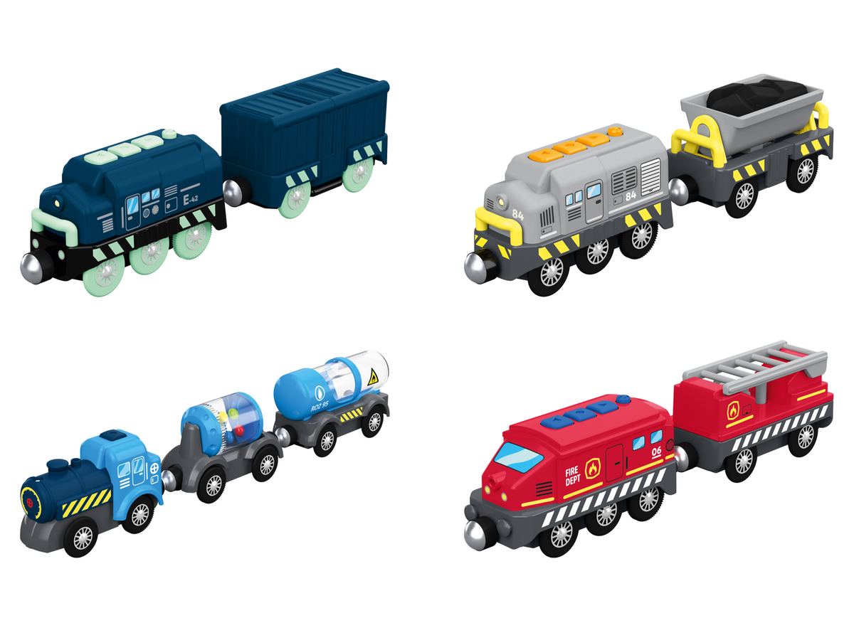 Locomotive électrique avec remorque