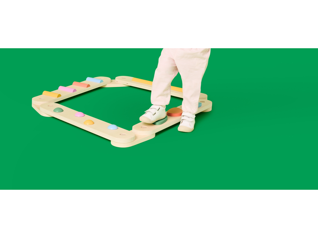 Poutre d'équilibre Premium en bois