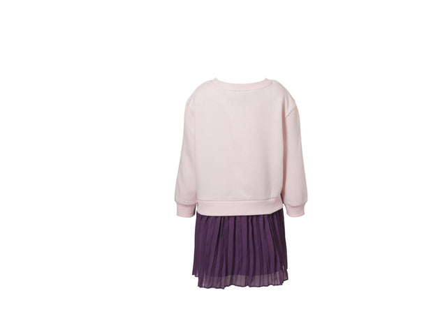 Robe molletonnée petite fille