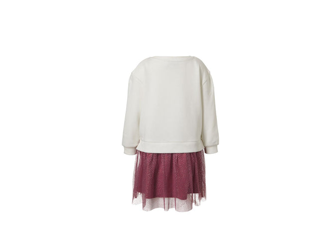 Robe molletonnée petite fille