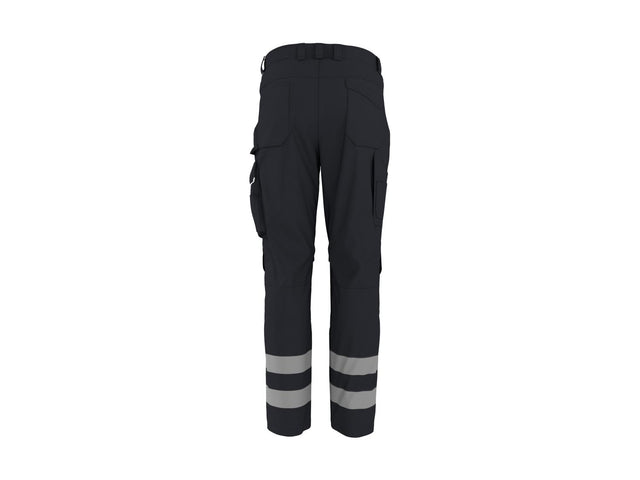 Pantalon de travail en softshell réfléchissant homme