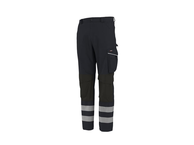 Pantalon de travail en softshell réfléchissant homme