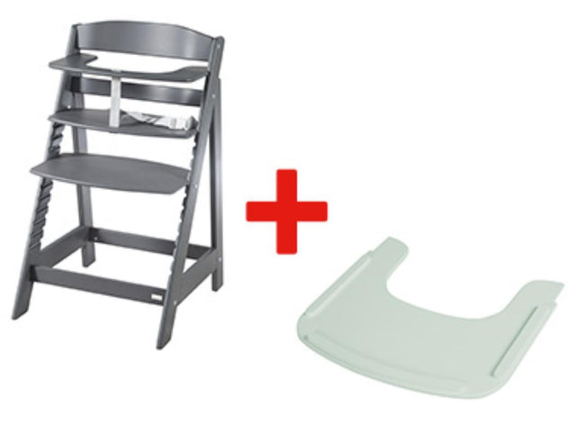 Planche à manger + Chaise haute évolutive