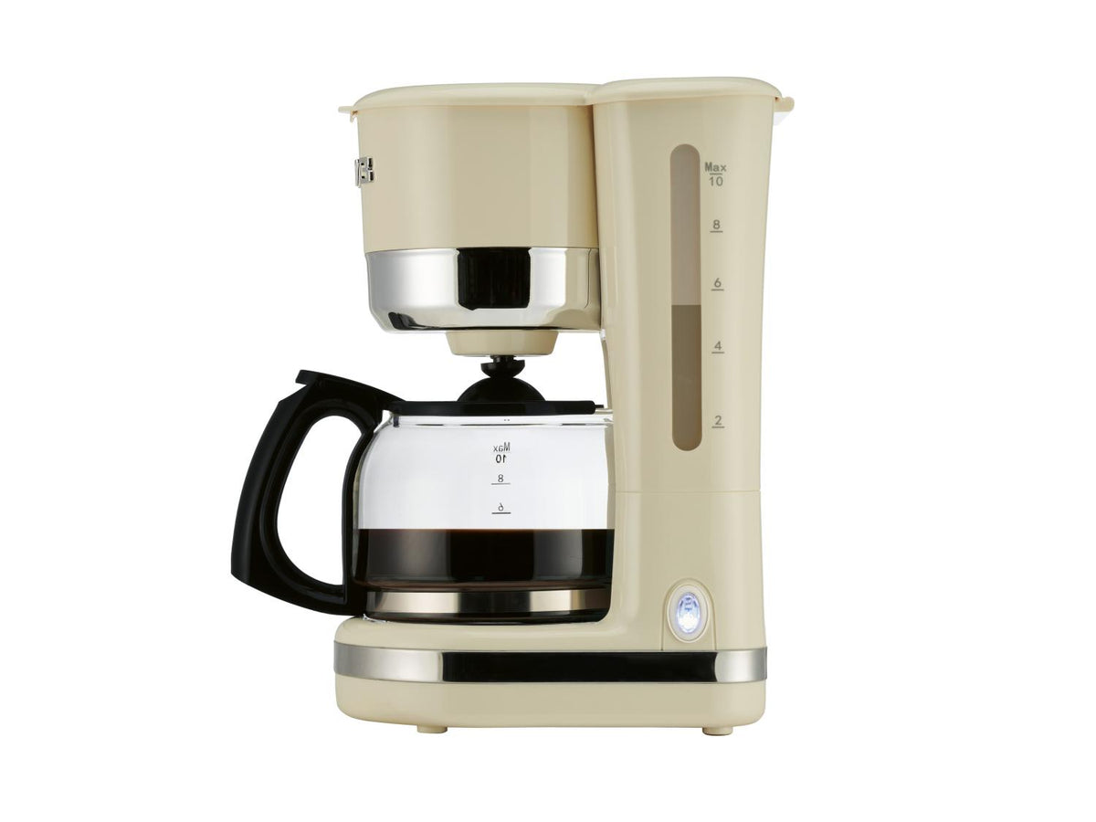 Cafetière filtre Retro 1973, crème